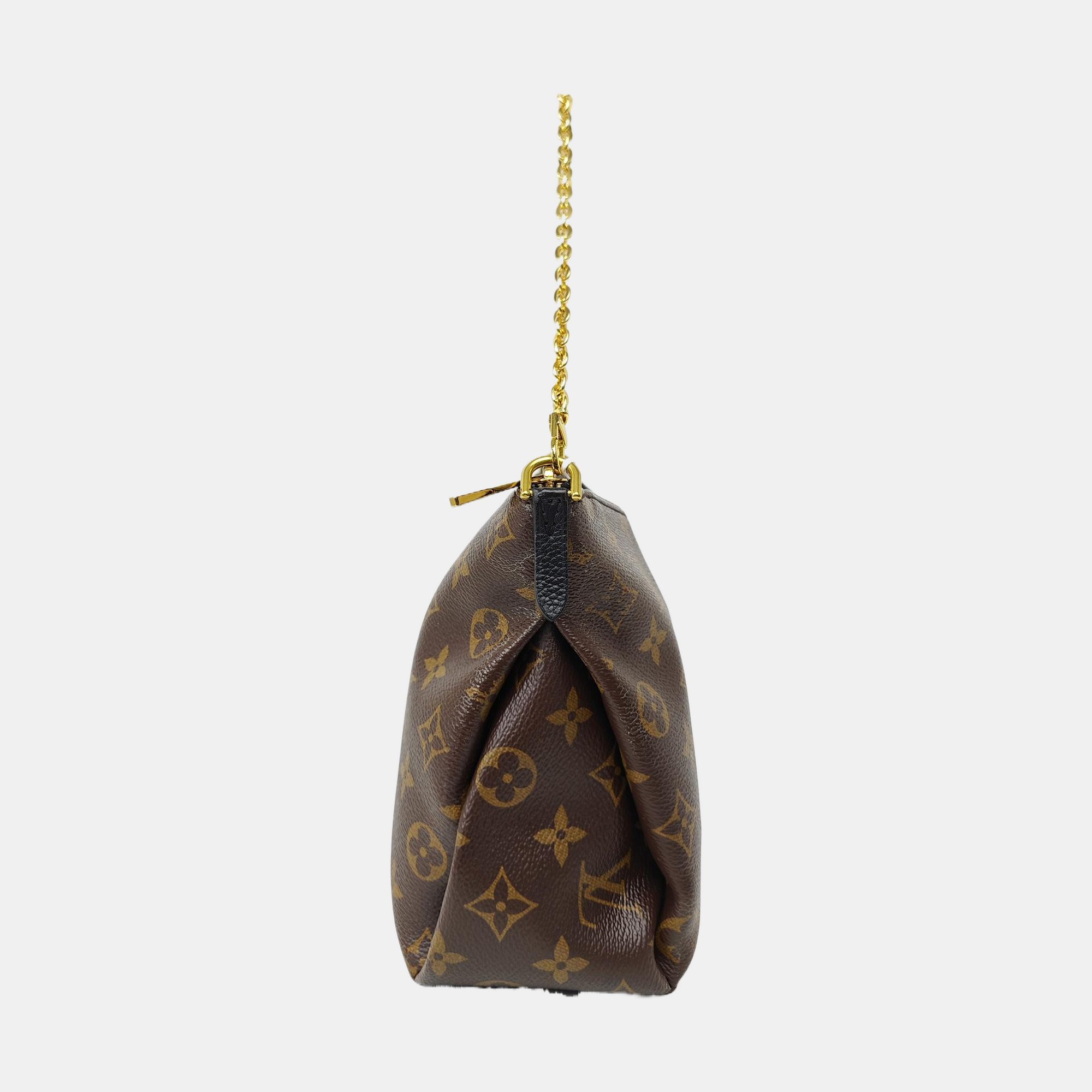 PALLAS BB Monogram Coated Canvas Brown