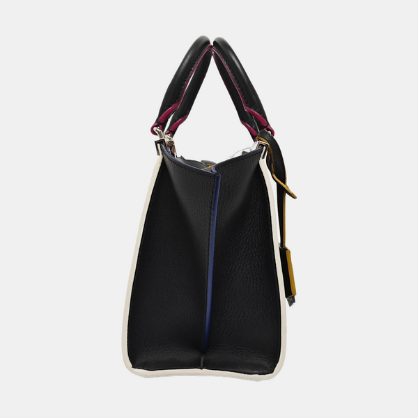 Authenticated pre-owned  3Jours Calfskin Black - Top Handle Bag at Looply