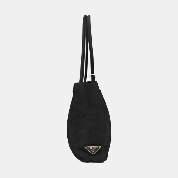 Nylon Tote Bag Black