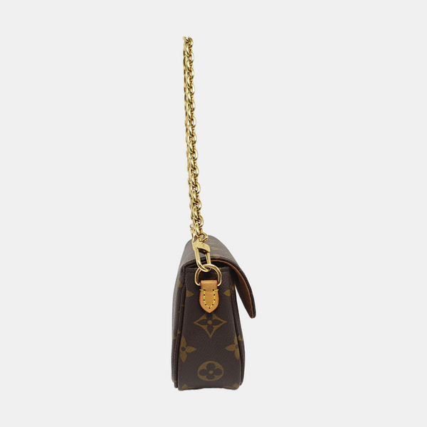 IVY Monogram Coated Canvas Brown