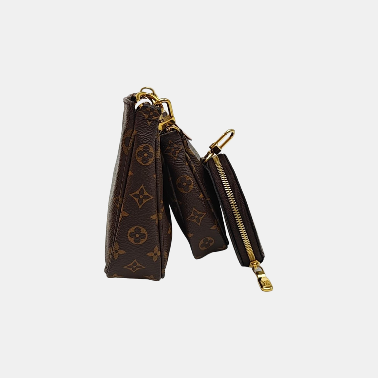 MULTI Monogram Coated Canvas Brown