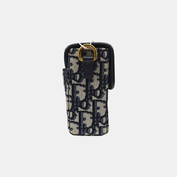 30 Montaigne Mini Oblique Canvas Blue