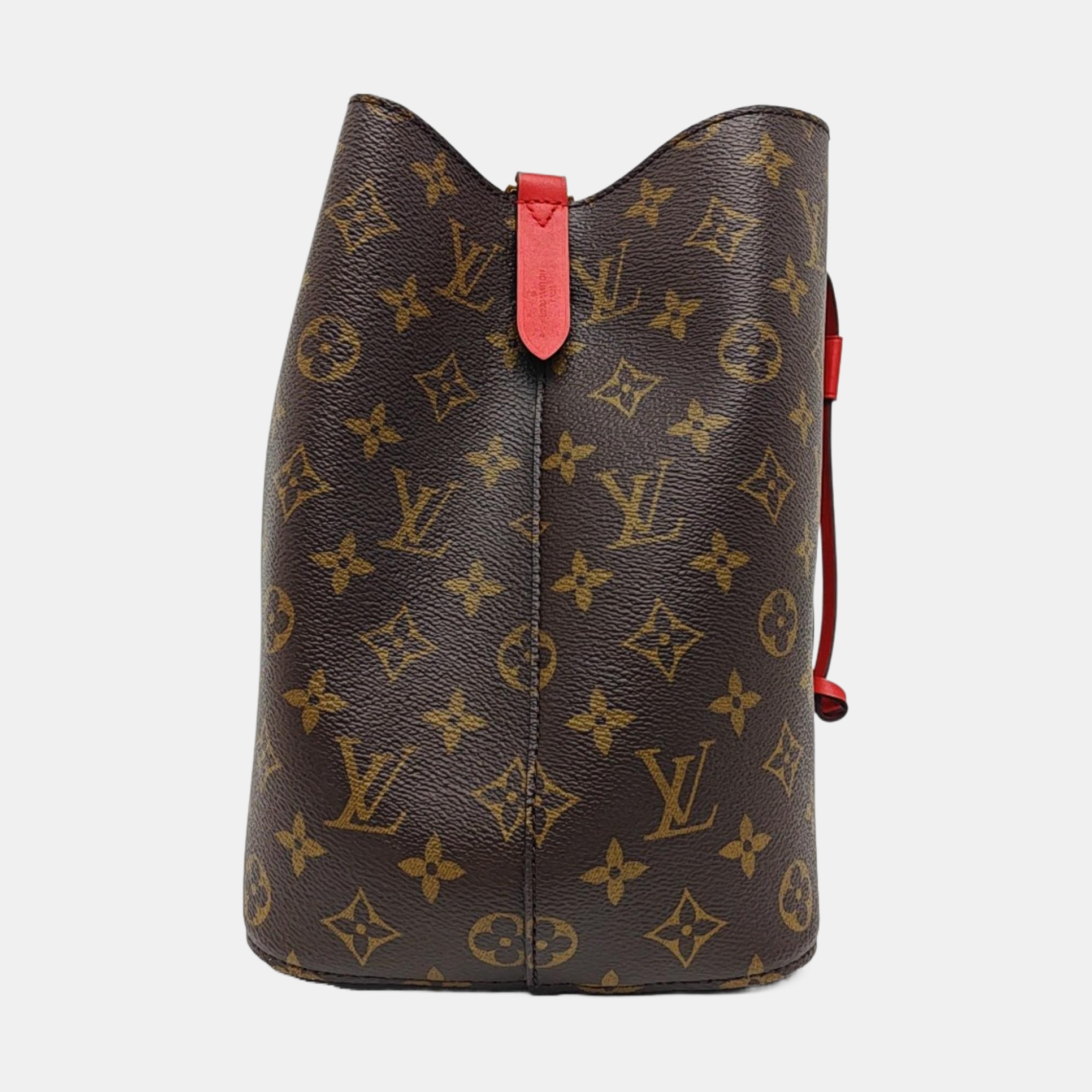 NÉONOÉ MM Monogram Coated Canvas Brown