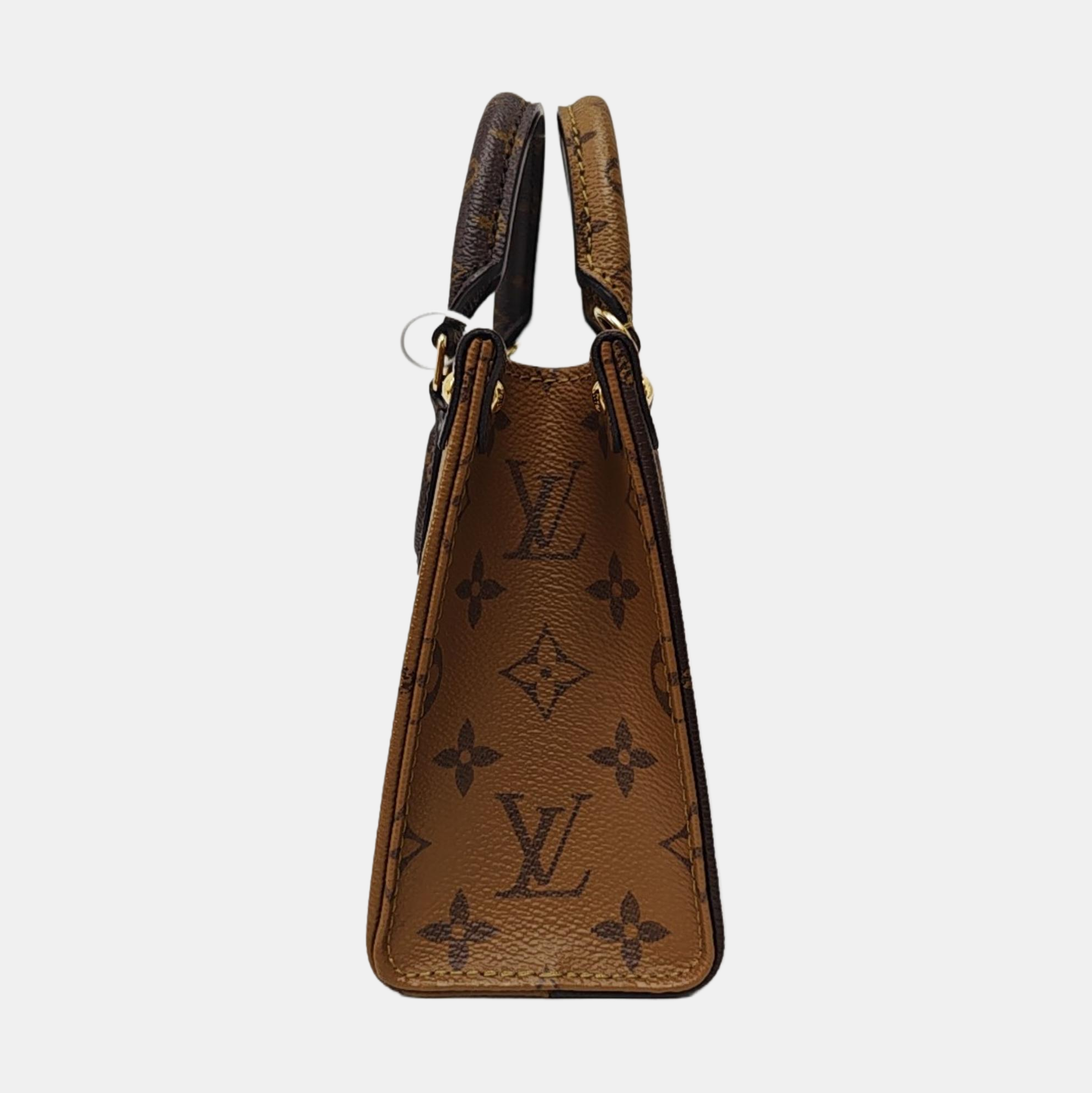 ONTHEGO BB Monogram Coated Canvas Brown