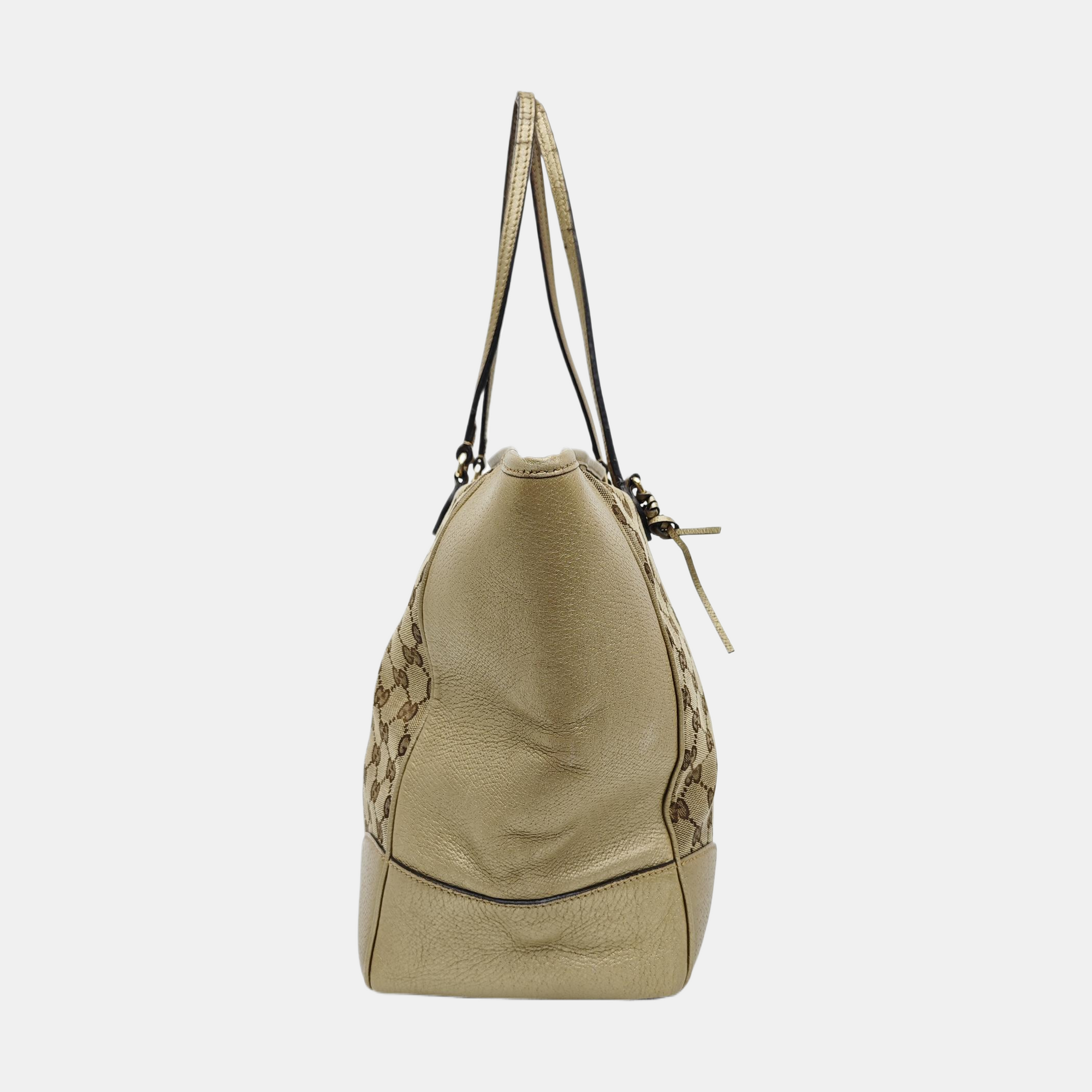 Bree Monogram Canvas Beige