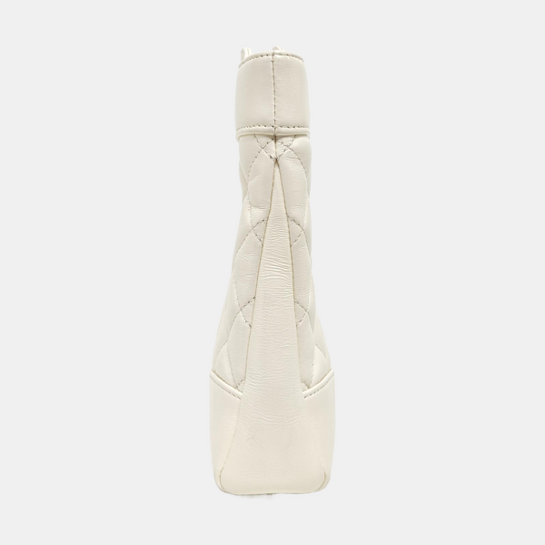 CHANEL 31 Mini Quilted Lambskin White
