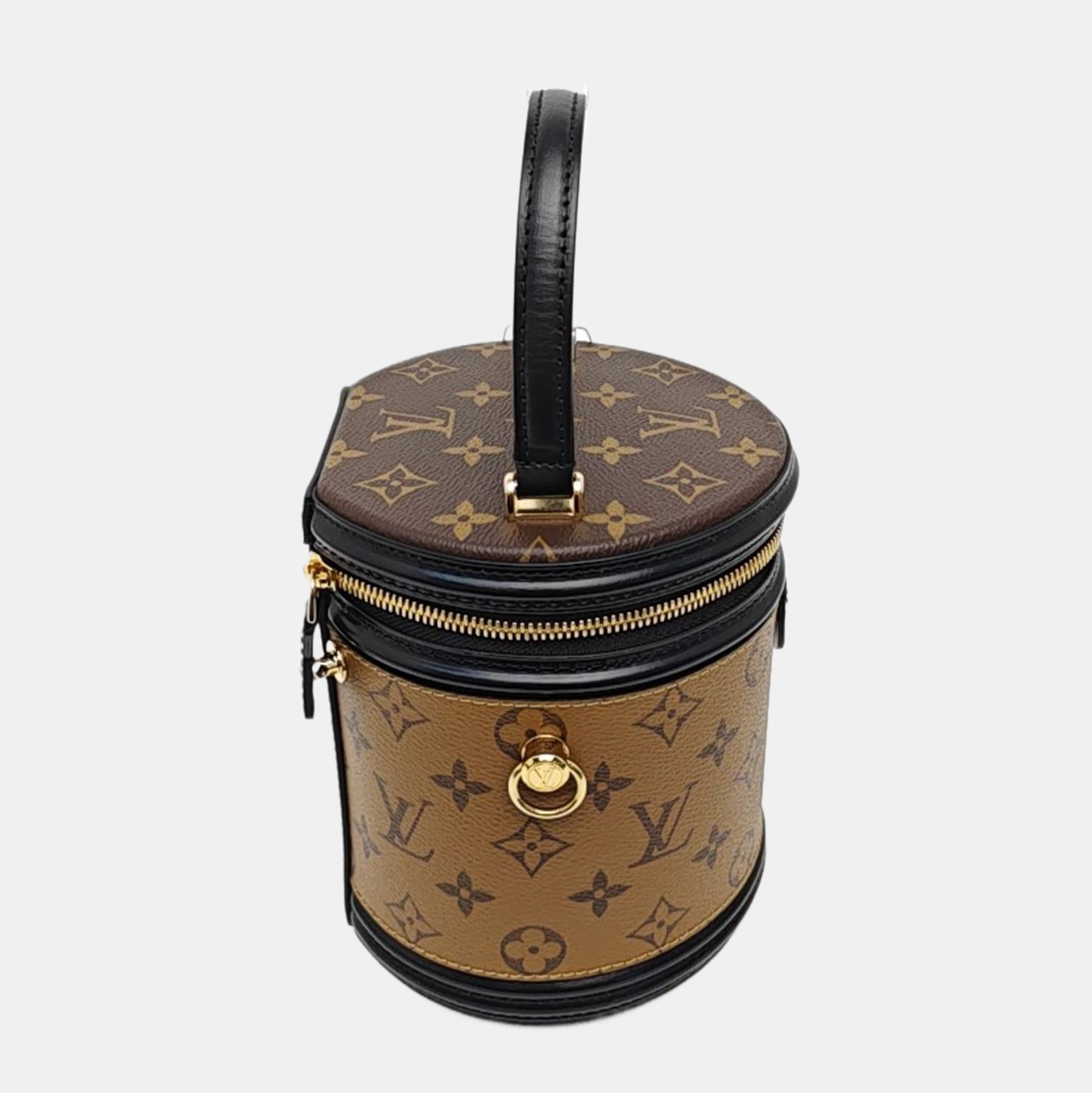 CANNES PM Monogram Coated Canvas Brown