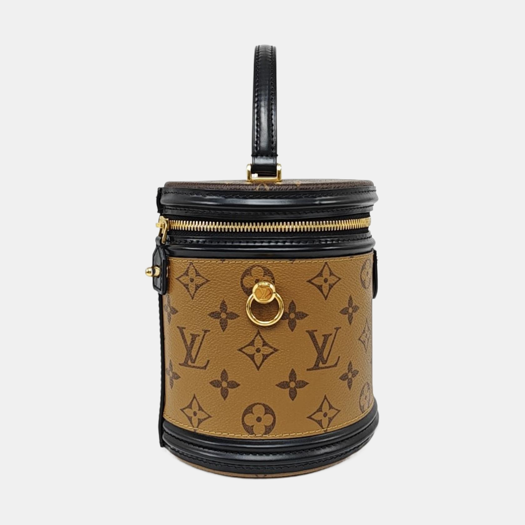CANNES PM Monogram Coated Canvas Brown