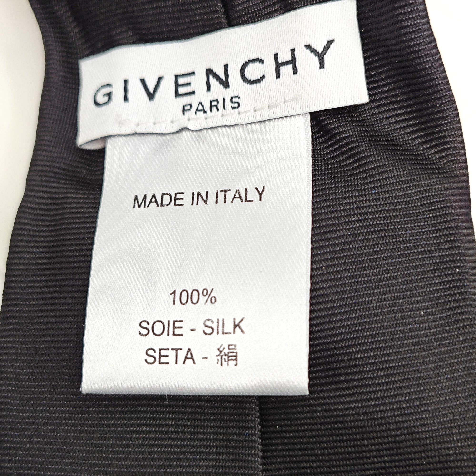 Mulberry Silk Tie Black