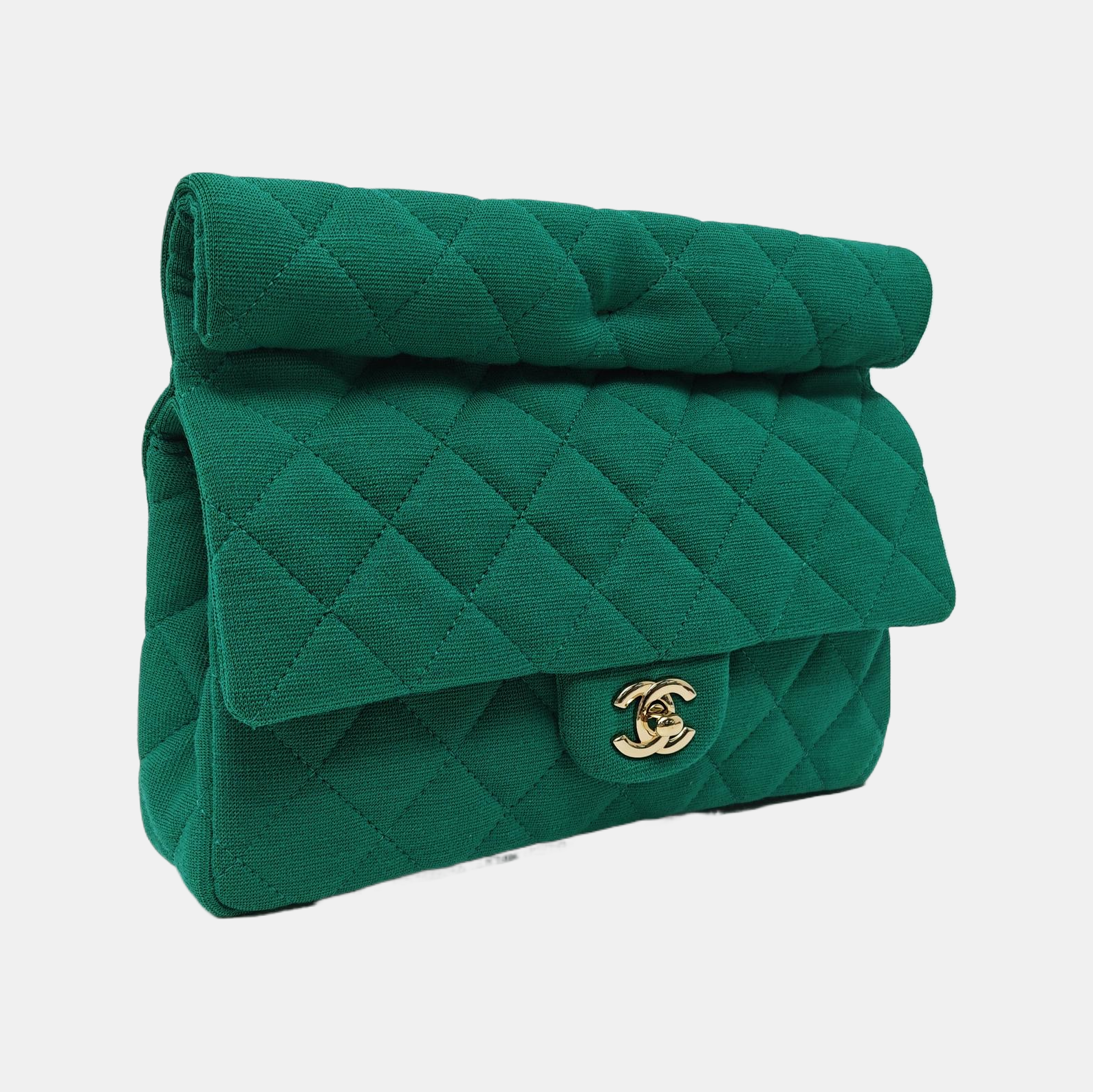 Quilted Fabric Green