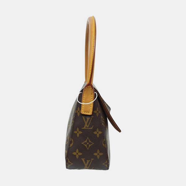 LOOPING PM Monogram Coated Canvas Brown