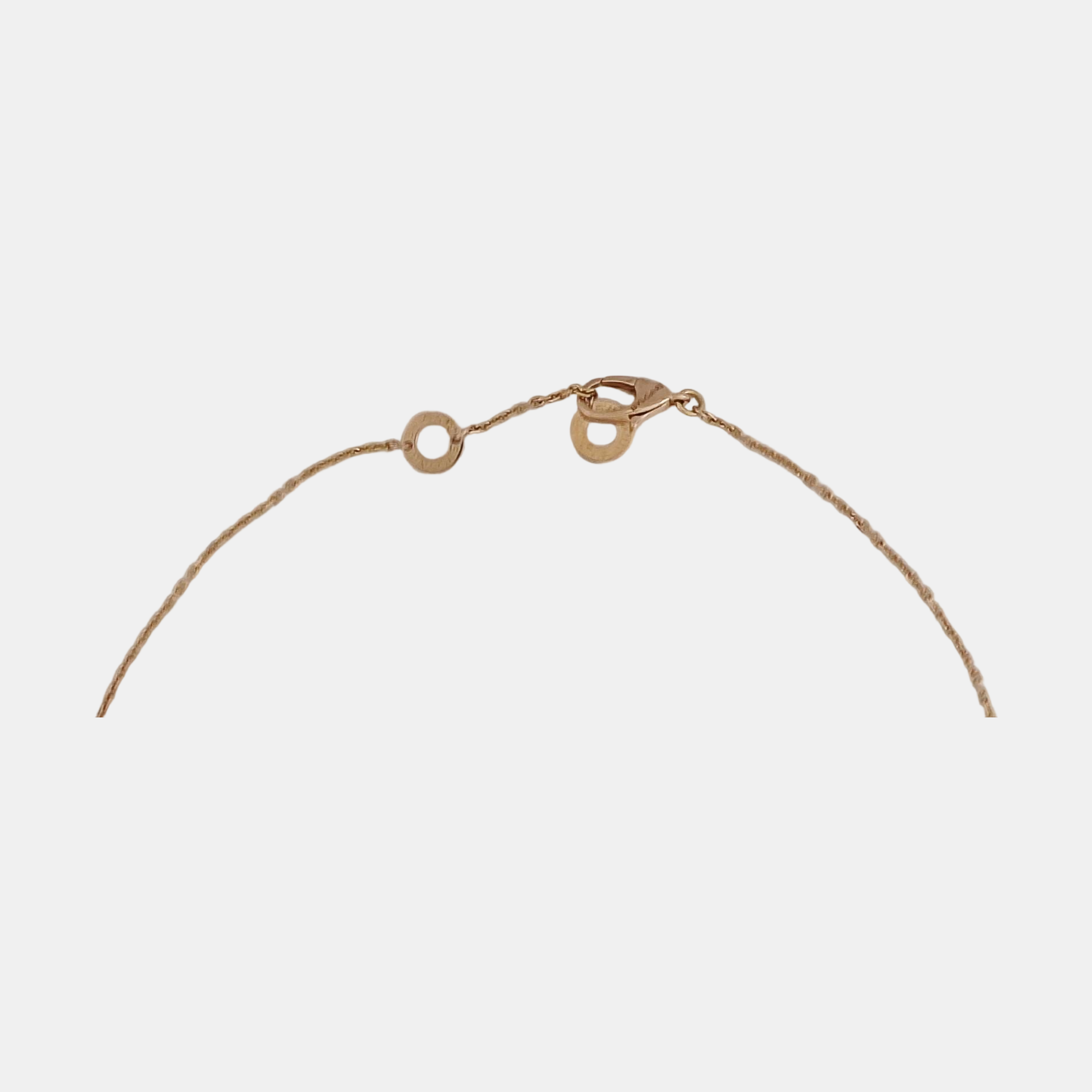 DIVAS' DREAM 18k Rose Gold Green Necklace