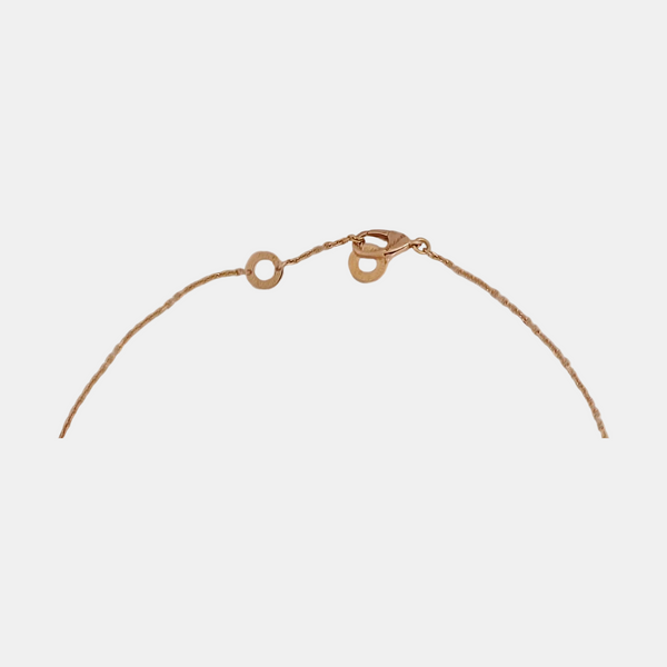 DIVAS' DREAM 18k Rose Gold Green Necklace