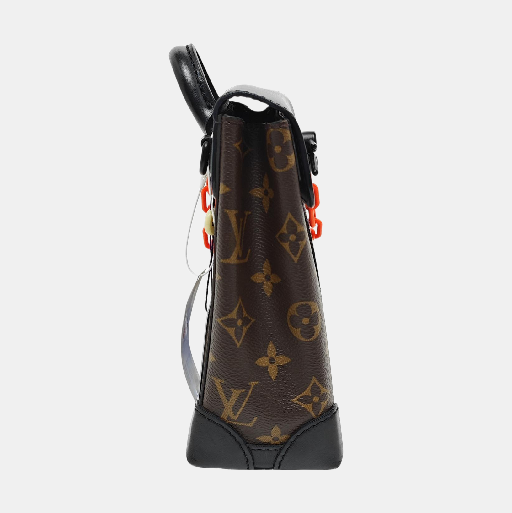 STEAMER Extra Small Monogram Coated Canvas Brown