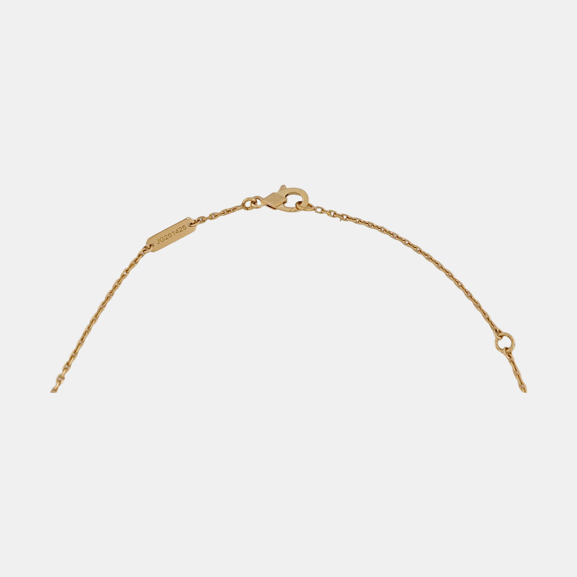 Vintage Alhambra 18k Gold Necklace