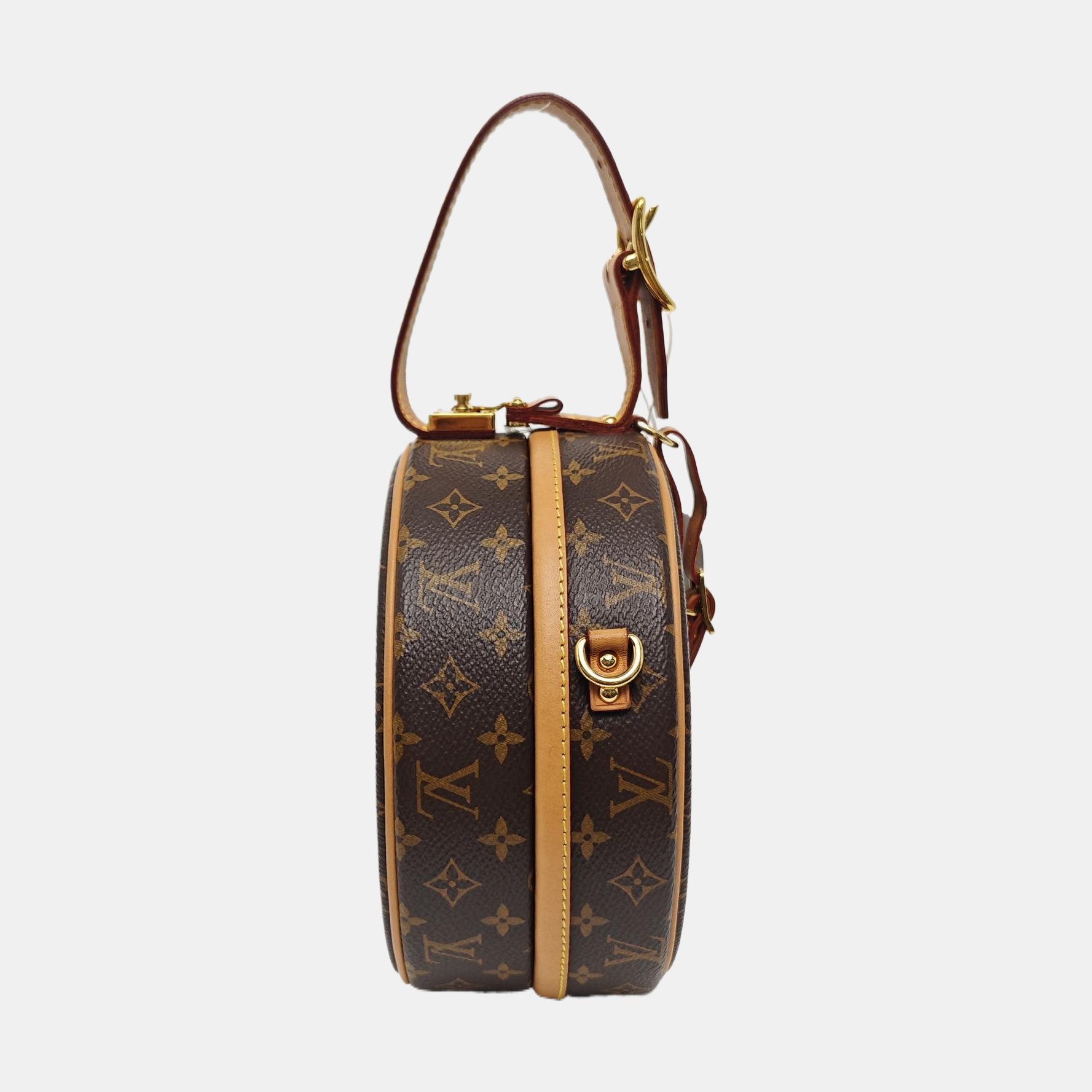 BOITE CHAPEAU PM Monogram Coated Canvas Brown