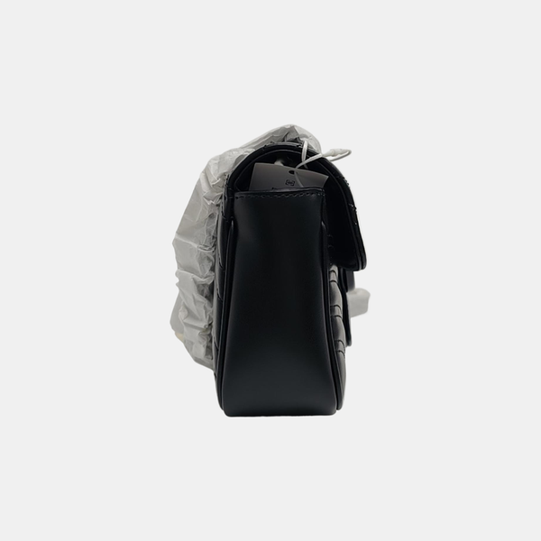GG Marmont Small Quilted Calfskin Black