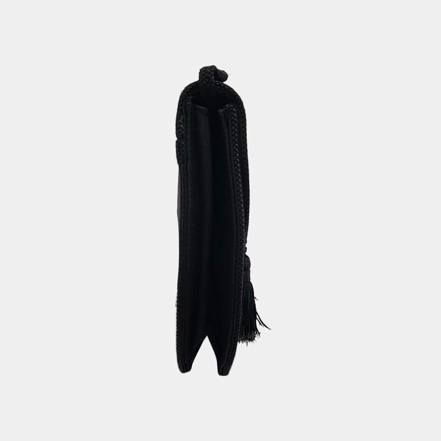 Fabric Shoulder Bag Black