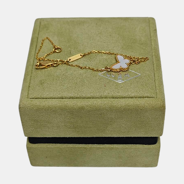 Sweet Alhambra 18k Gold Bracelet