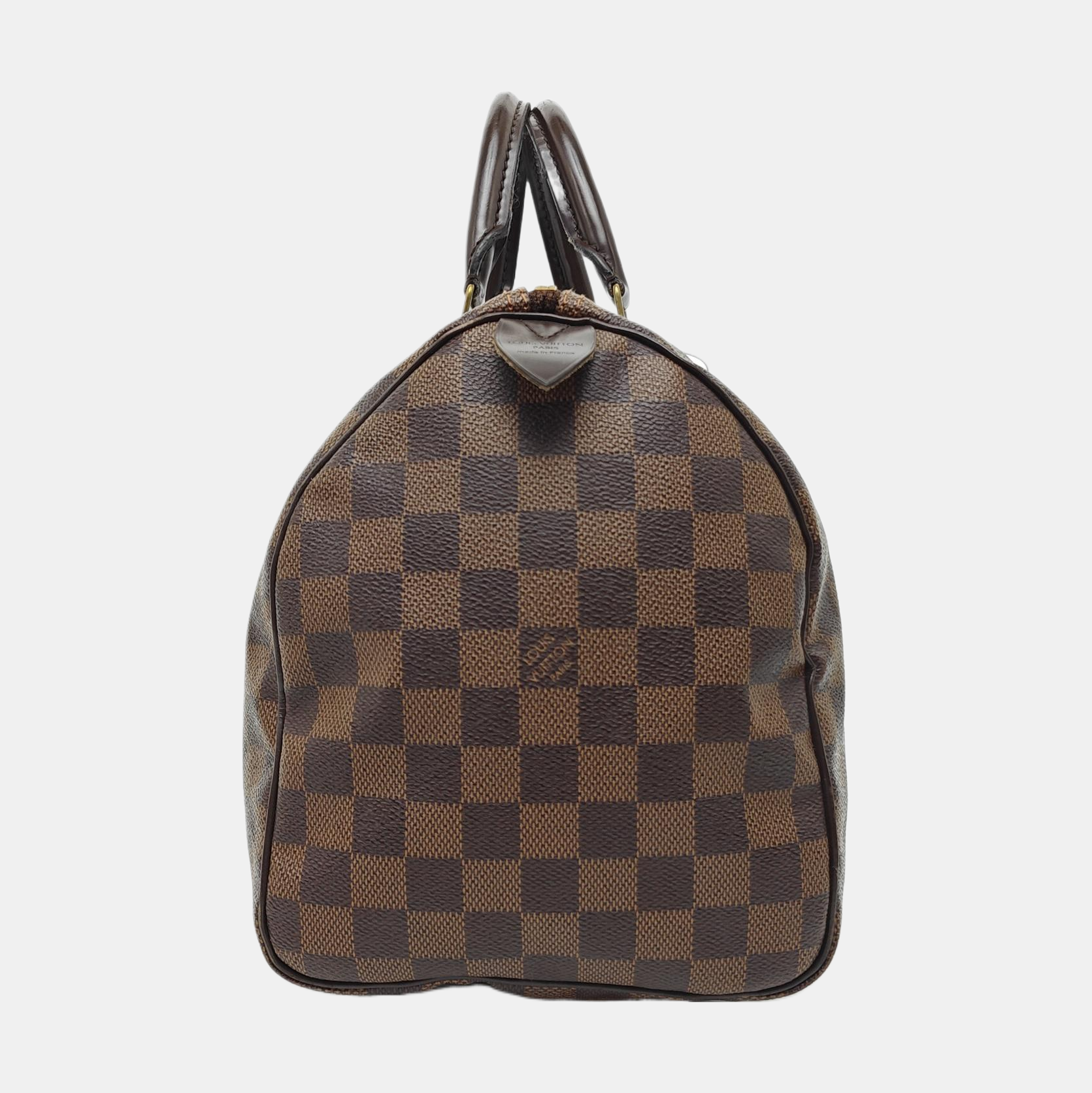 SPEEDY 30 Damier Ebene Coated Canvas Brown
