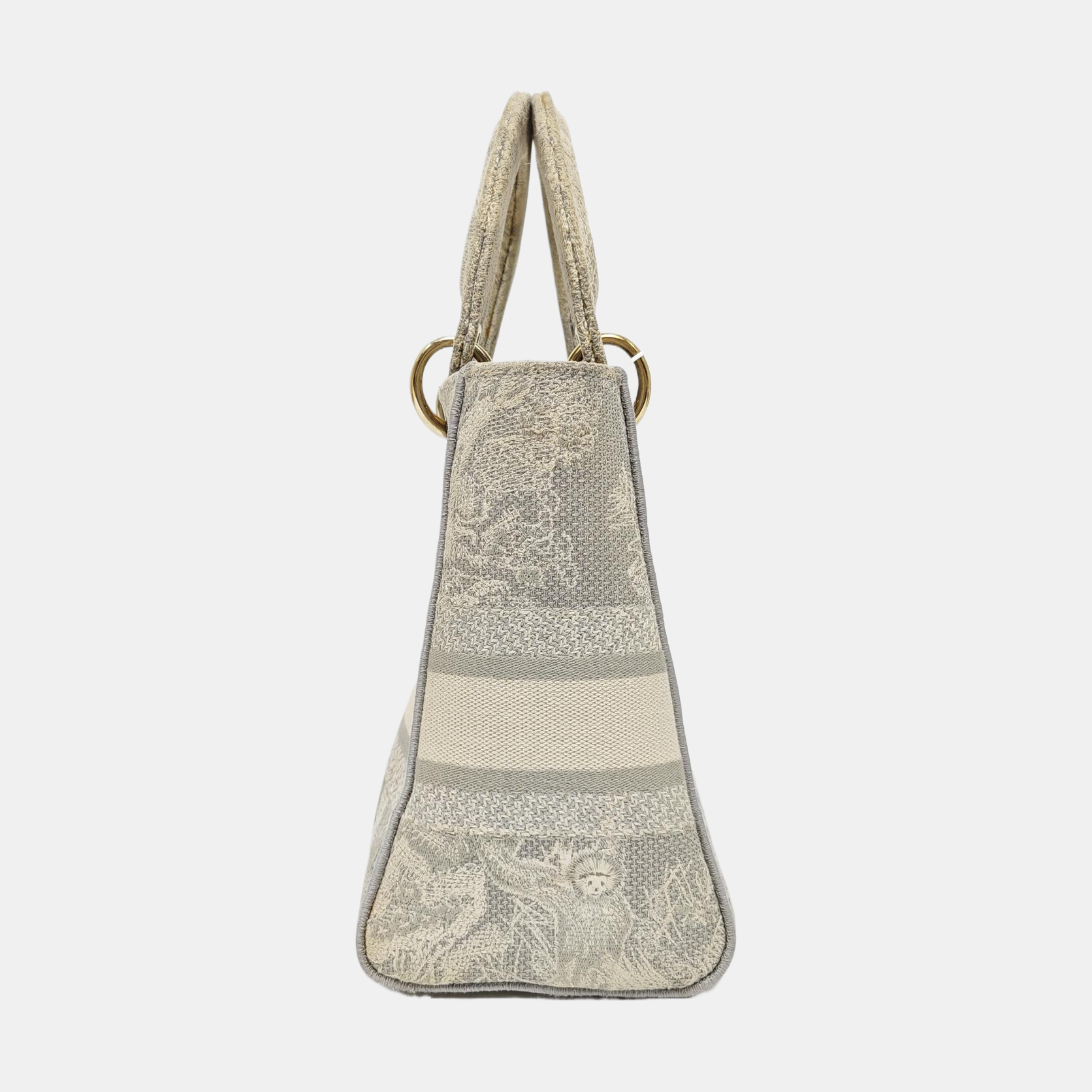 Lady D-Lite Medium Fabric Gray