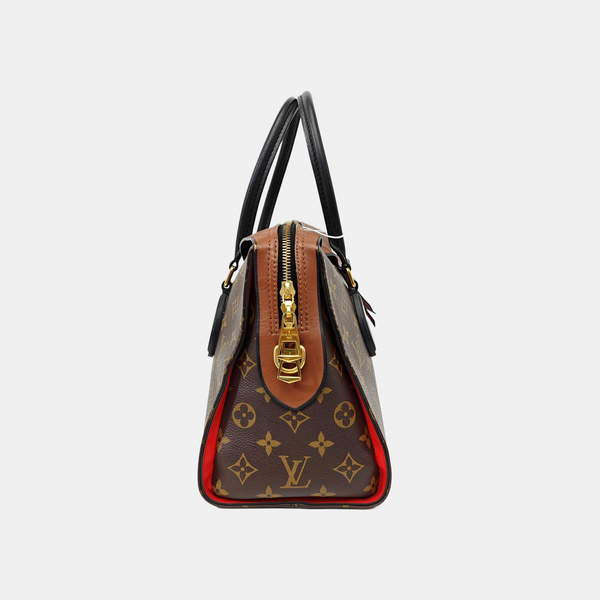 TUILERIES Monogram Coated Canvas Brown
