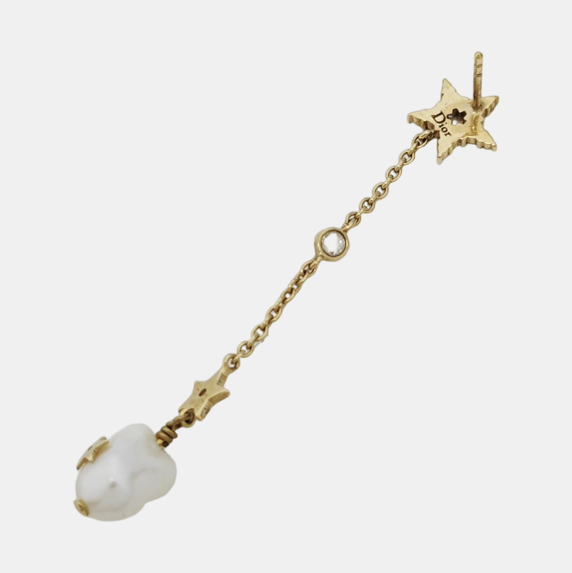 La Petite Tribale Metal Gold Earrings