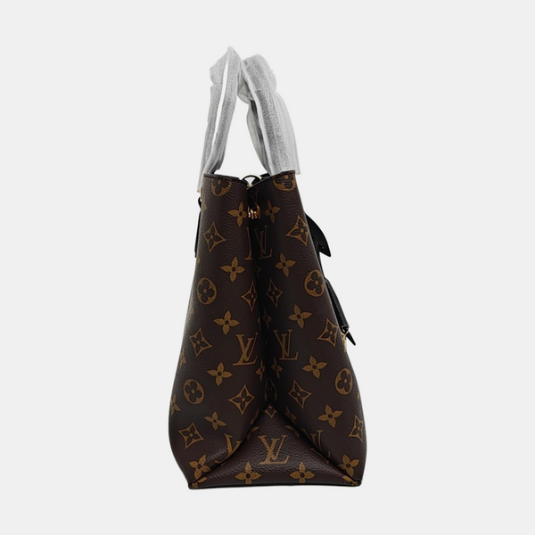 FLOWER Monogram Coated Canvas Brown