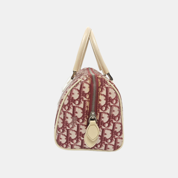 Rasta Oblique Coated Canvas Red