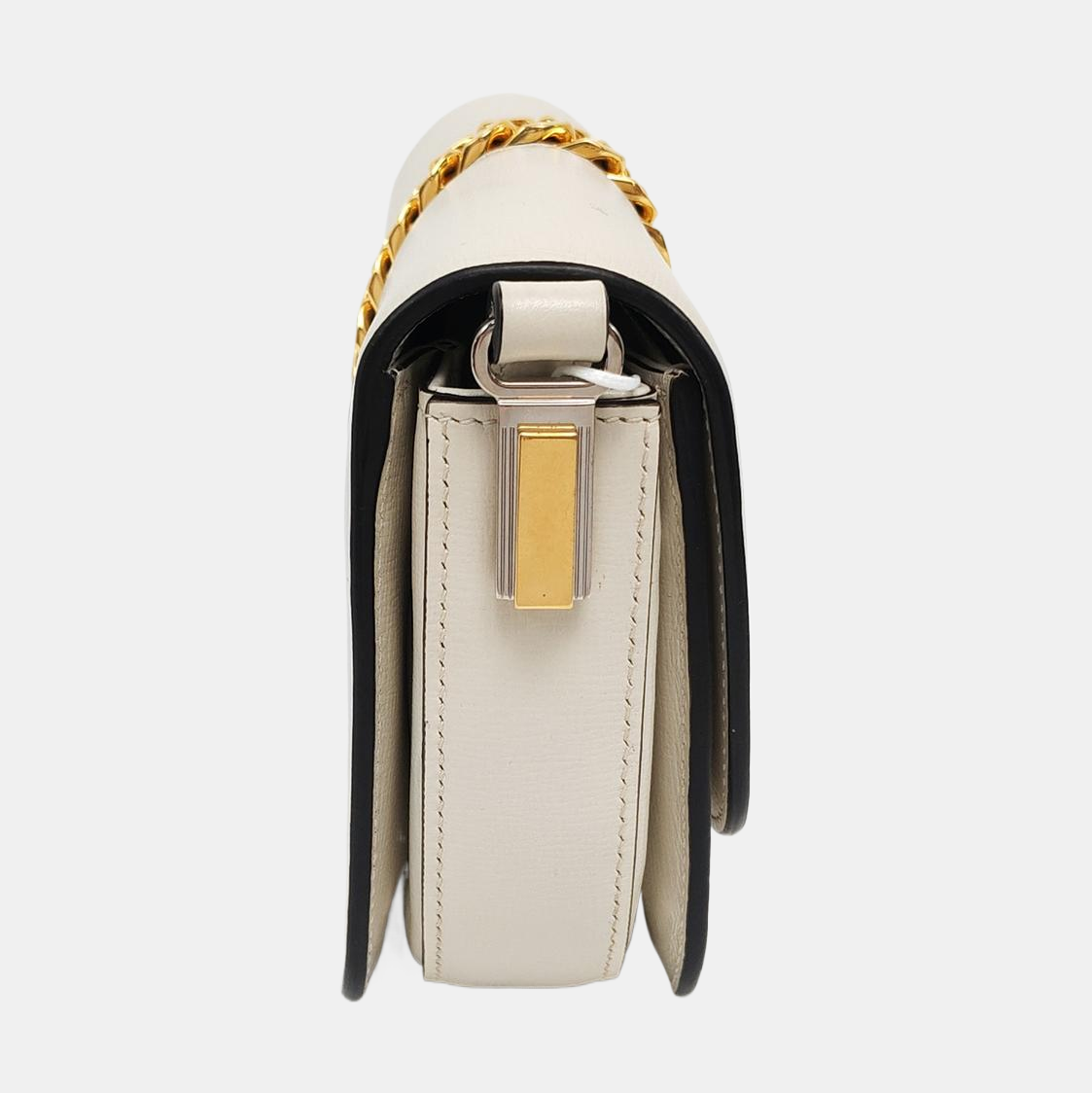 Sylvie 1969 Mini Calfskin White