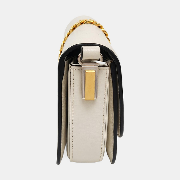 Sylvie 1969 Mini Calfskin White