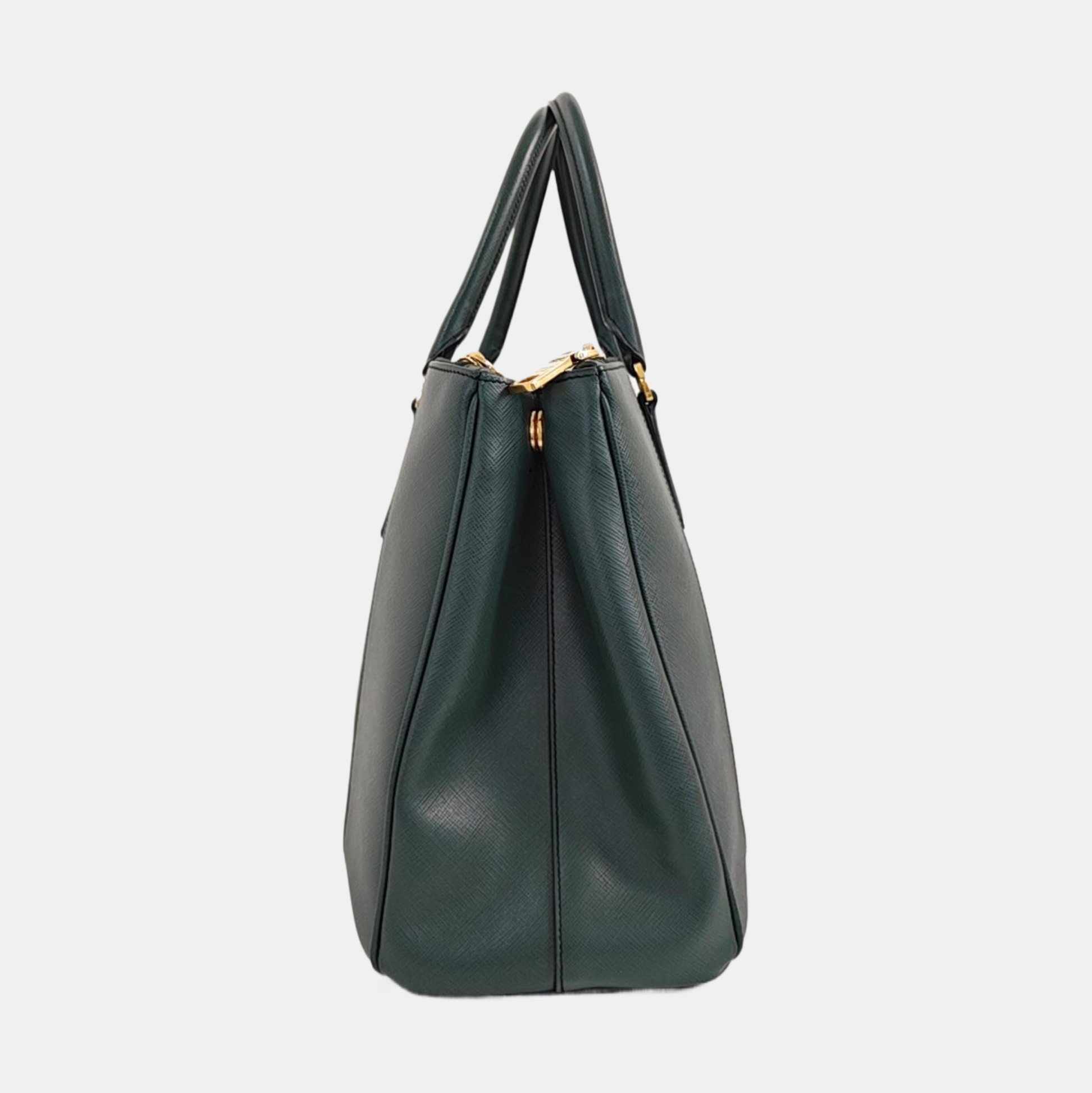 Galleria Extra Large Saffiano Calfskin Green