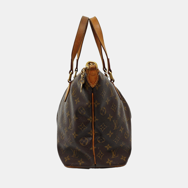 PALERMO PM Monogram Coated Canvas Brown