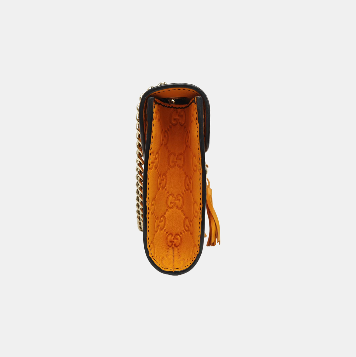 Emily Chain Monogram Calfskin Yellow