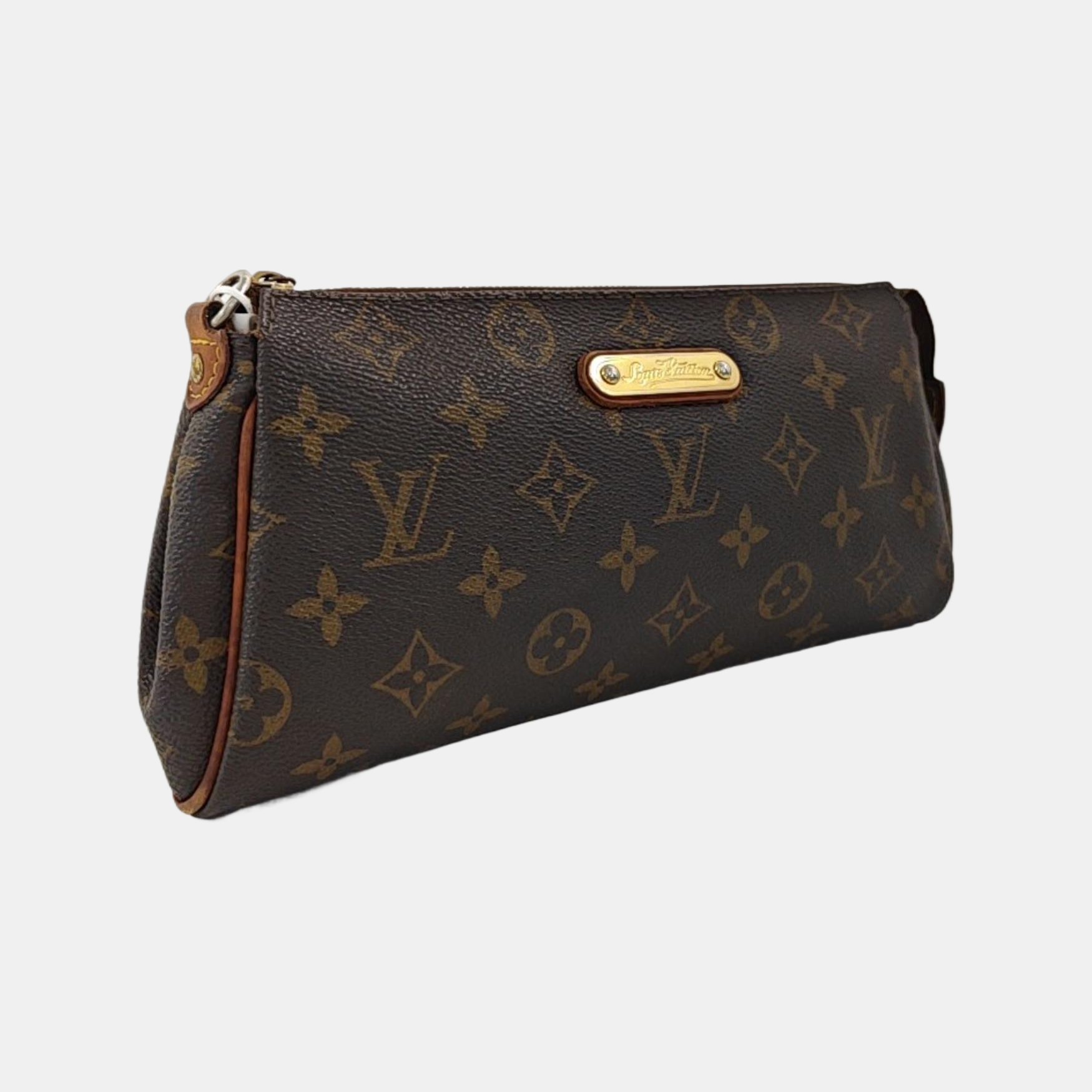 EVA Monogram Coated Canvas Brown