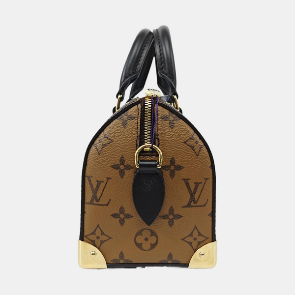 SPEEDY TRUNK 20 Monogram Coated Canvas Brown