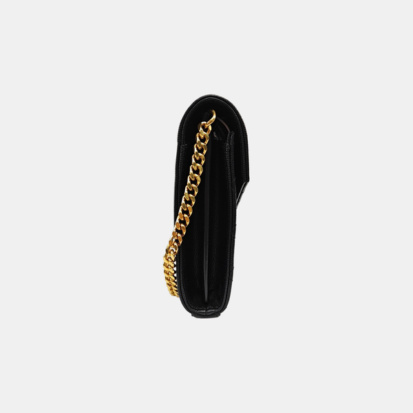 MONOGRAM Medium Chevron Calfskin Black