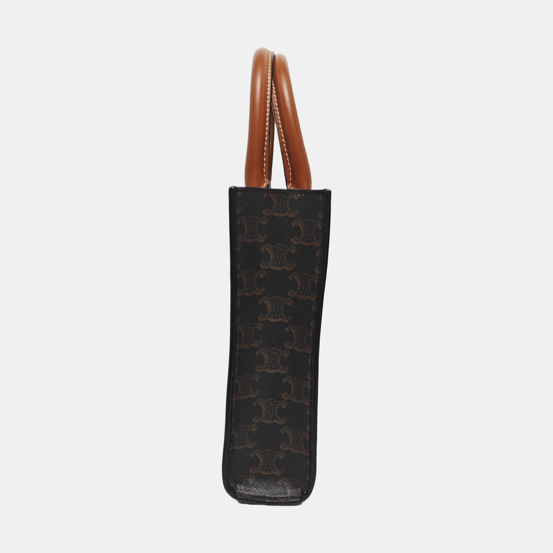 CABAS CELINE Mini Coated Canvas Brown