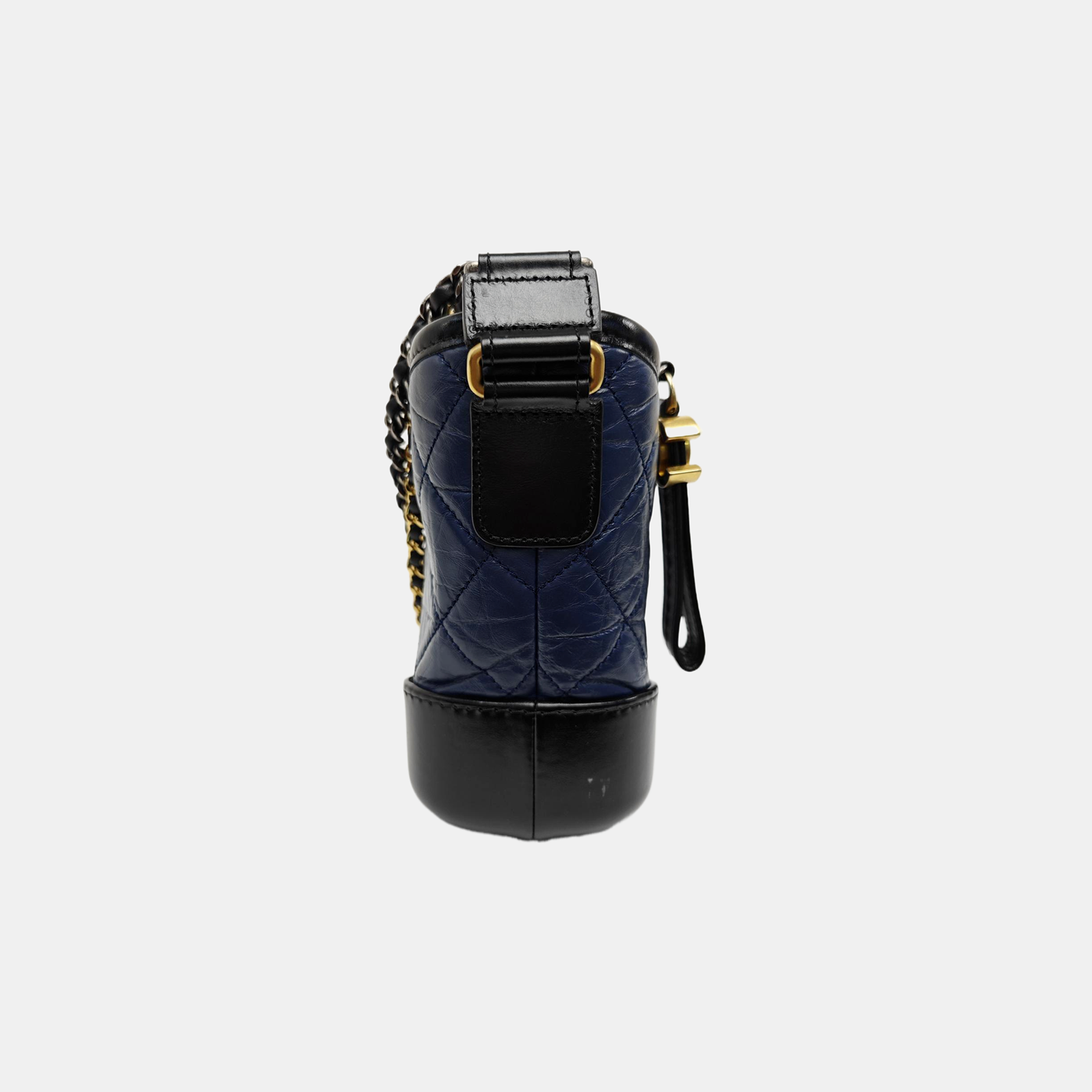 GABRIELLE Small Quilted Calfskin Blue