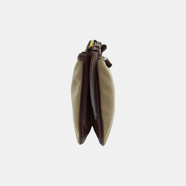 Canvas Shoulder Bag Beige