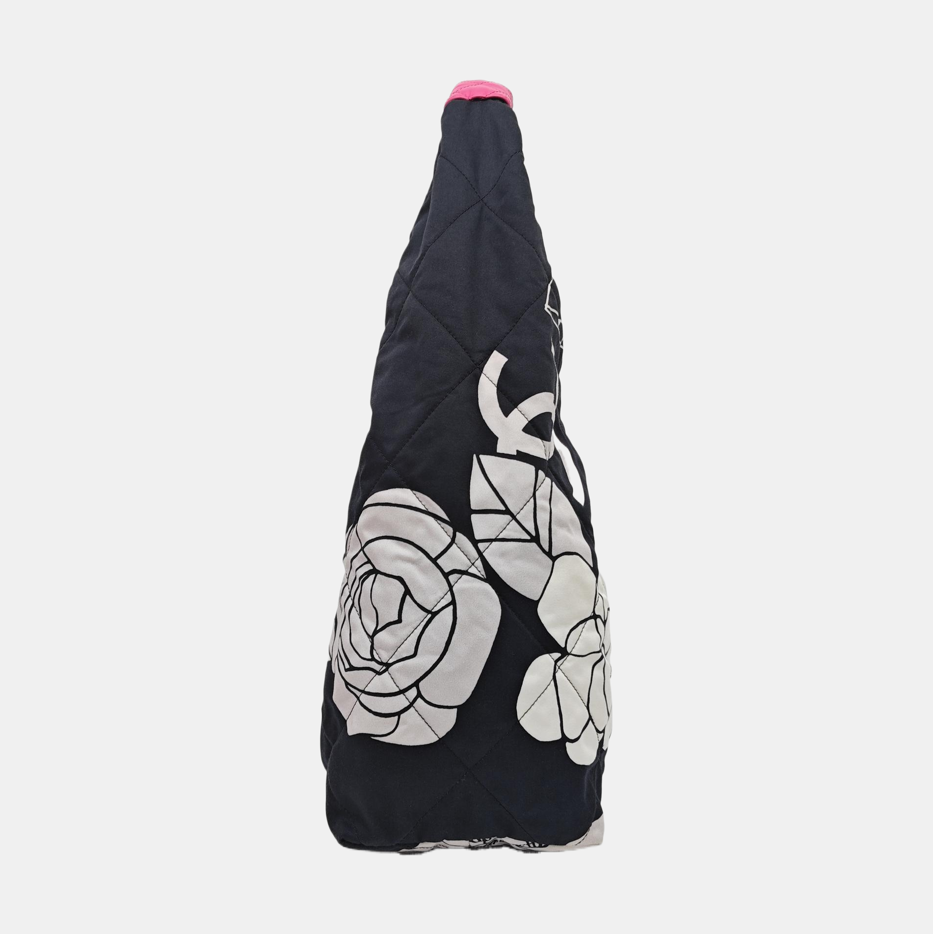 Quilted Canvas Shoulder Bag Small Multicolor