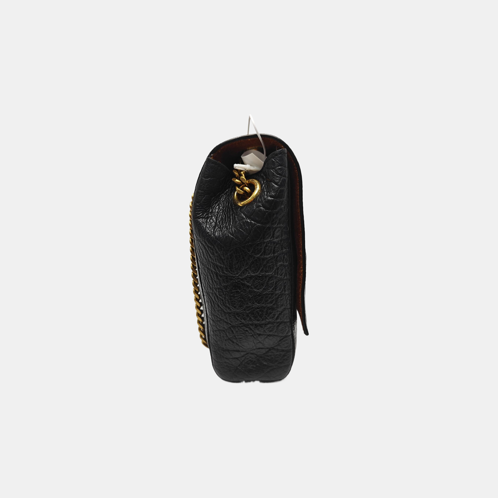 Calfskin Shoulder Bag Black
