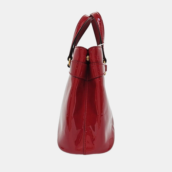Bright Bit Patent Leather Red