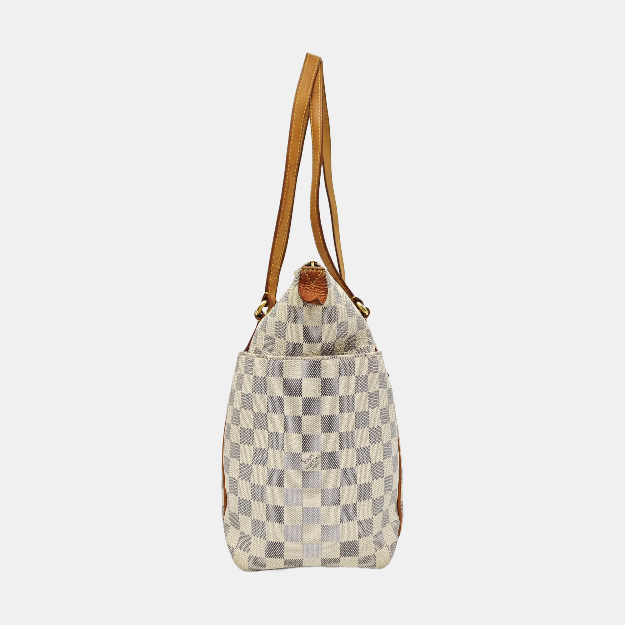 TOTALLY PM Damier Azur Coated Canvas Beige