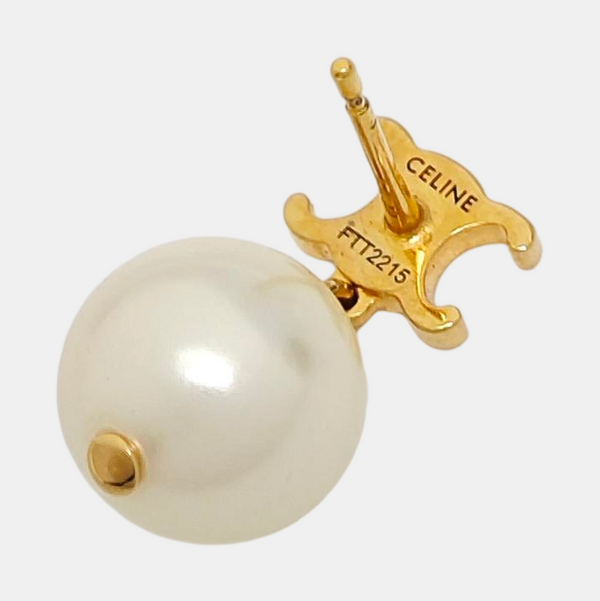 Metal Gold Earrings