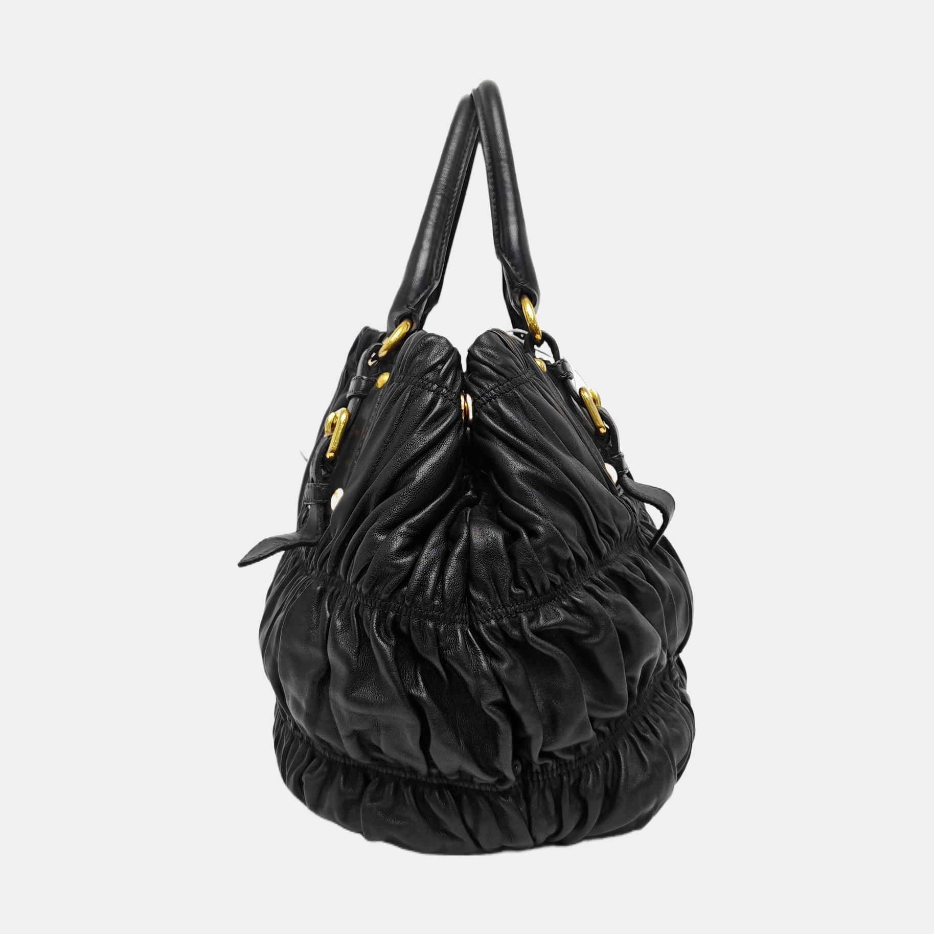 Gaufre Calfskin Black