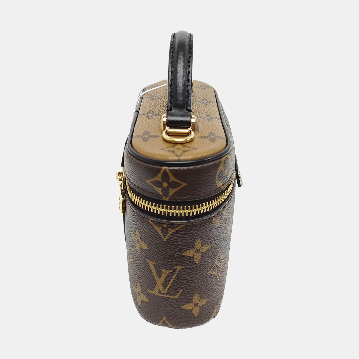 Vanity Chain Pouch Monogram Coated Canvas Brown