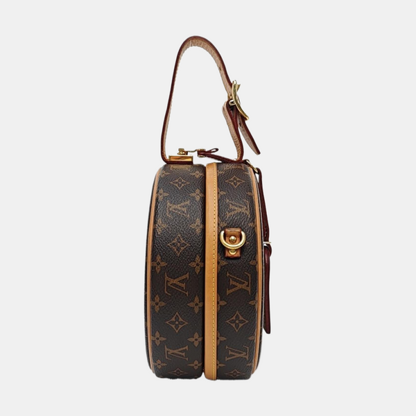 BOITE CHAPEAU PM Monogram Coated Canvas Brown