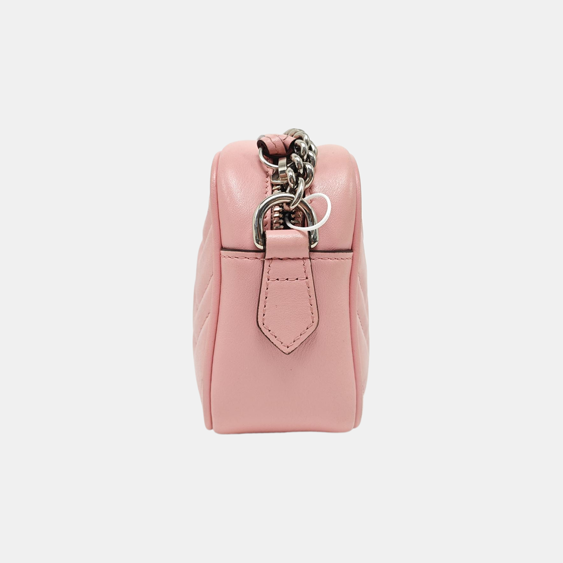 GG Marmont Mini Quilted Calfskin Pink