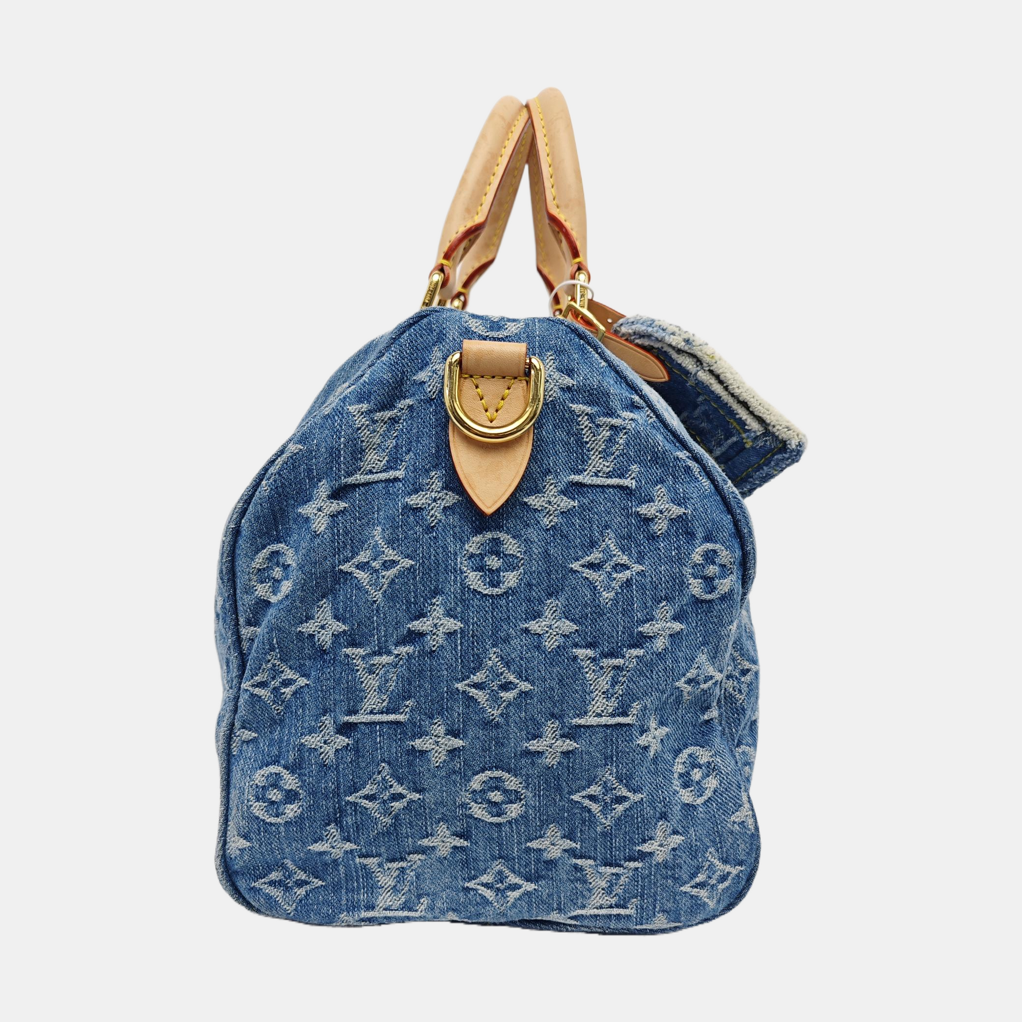 SPEEDY SOFT 30 Monogram Denim Blue